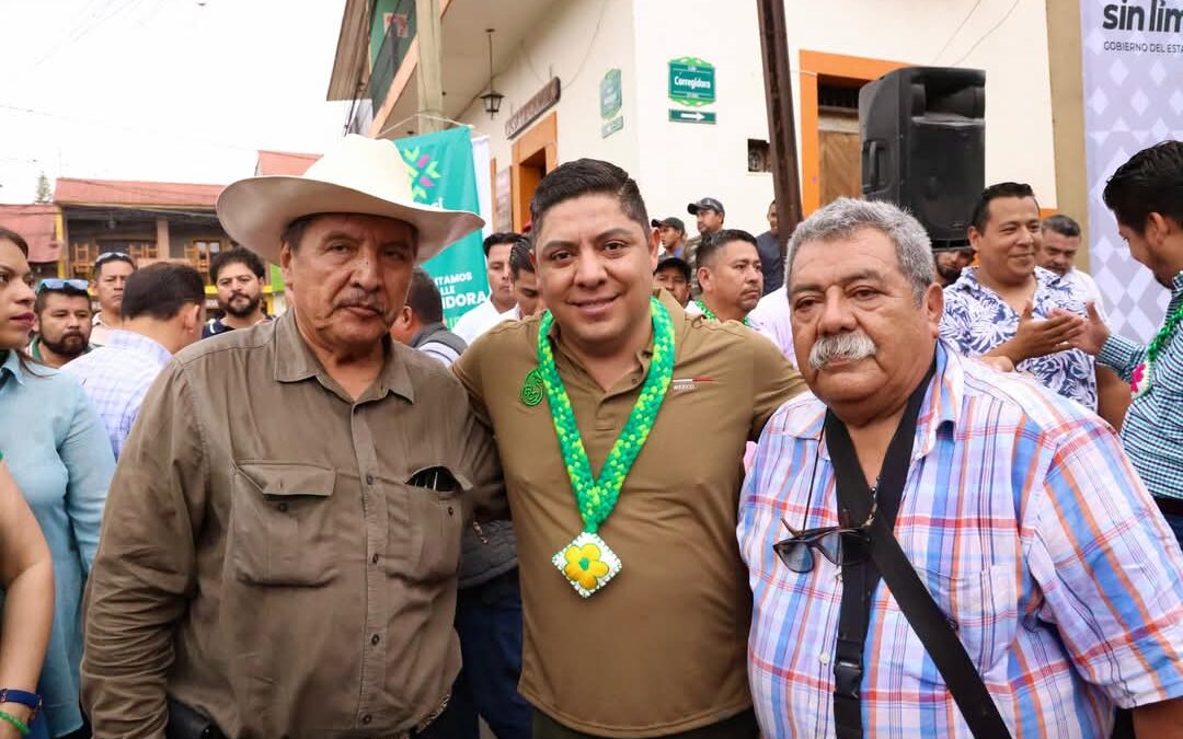 RICARDO GALLARDO ANUNCIA MÁS OBRAS PARA XILITLA Y AQUISMÓN
