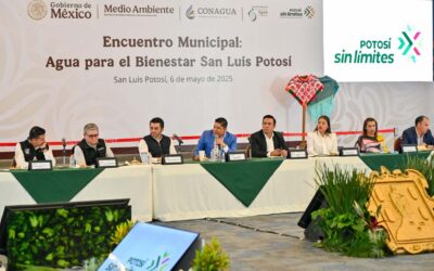 RICARDO GALLARDO Y FEDERACIÓN COORDINANINFRAESTRUCTURA HÍDRICA EN SLP