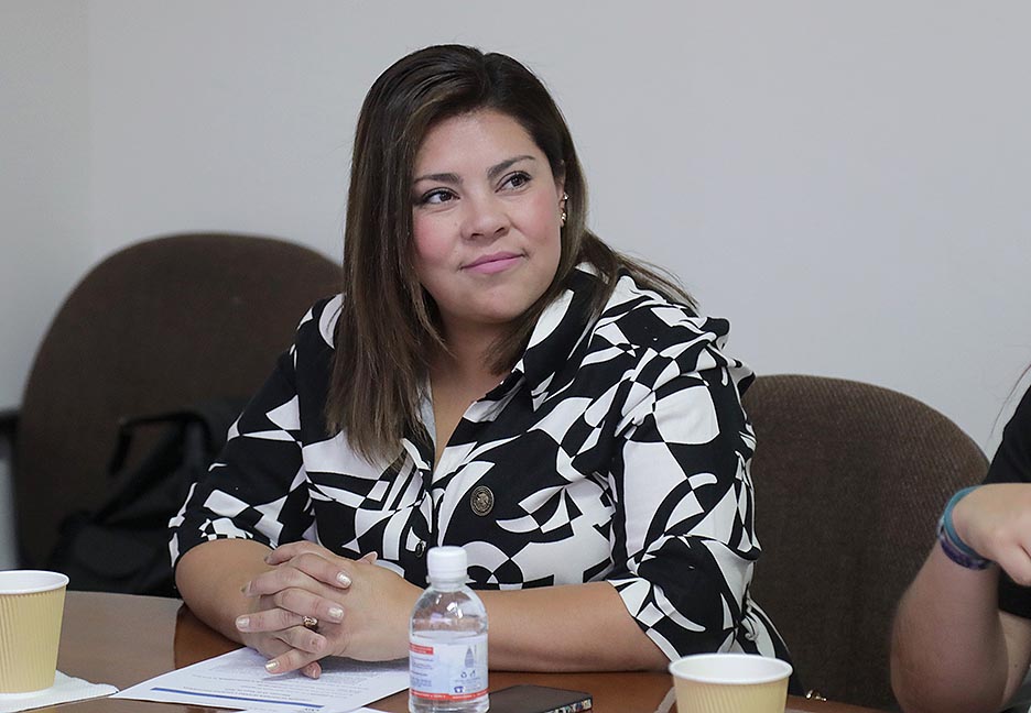 EL INFORME TRIMESTRAL QUE PRESENTÓ LA CEGAIP A LA COMISION DE TRANSPARENCIA LEGISLATIVA, ES ANALIZADO A FONDO: DIP. DIANA RUELAS GAITÁN