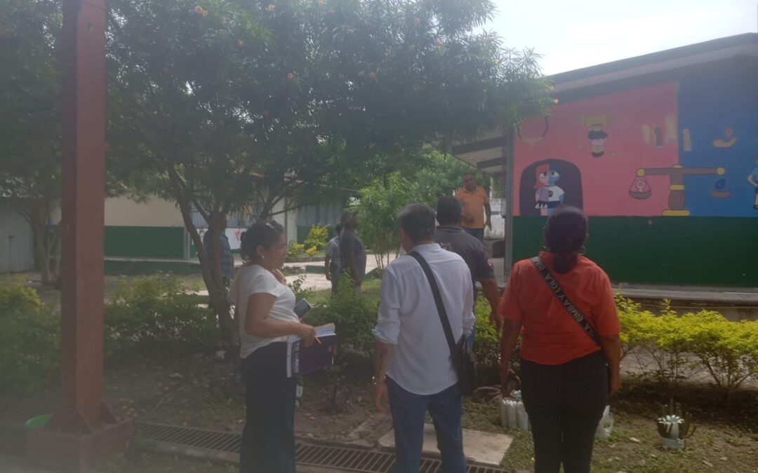 COORDINAN ECOLOGÍA Y PROTECCIÓN CIVIL ATENCIÓN OPORTUNA A ENJAMBRE EN PLANTEL EDUCATIVO