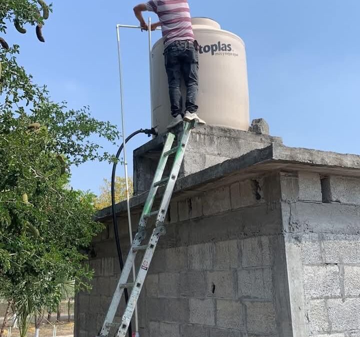 AYUNTAMIENTO DE TAMUÍN BRINDÓ MANTENIMIENTO A INSTALACIONES DEL EMSAD NO. 29 DE «EL CARRIZO»