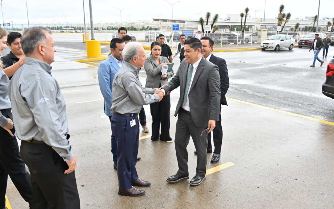 RICARDO GALLARDO Y GENERAL MOTORS BRINDAN CONFIANZA Y CERTEZA LABORAL EN SAN LUIS POTOSÍ
