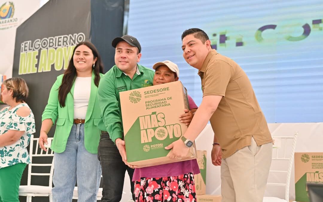 MÁS APOYO A EL NARANJO CON RICARDO GALLARDO
