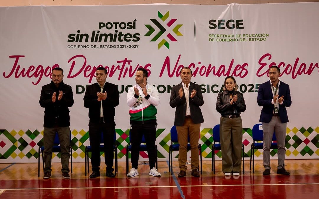 SLP PARTICIPARÁ EN JUEGOS NACIONALES ESCOLARES DE EDUCACIÓN BÁSICA
