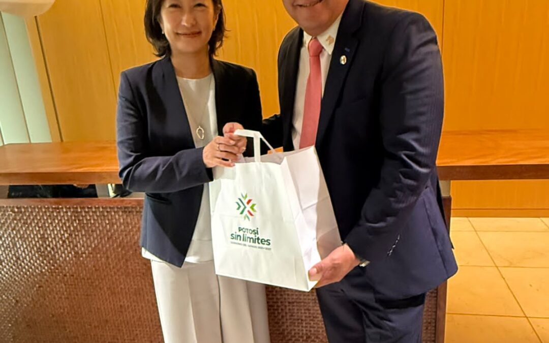 RICARDO GALLARDO Y EMPRESARIOS POTOSINOS INICIAN GIRA DE TRABAJO EN JAPÓN