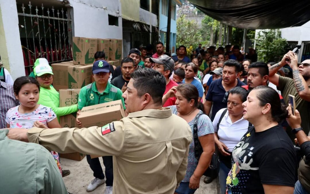 RICARDO GALLARDO ENCABEZA REHABILITACIÓN EN TAMAZUNCHALE