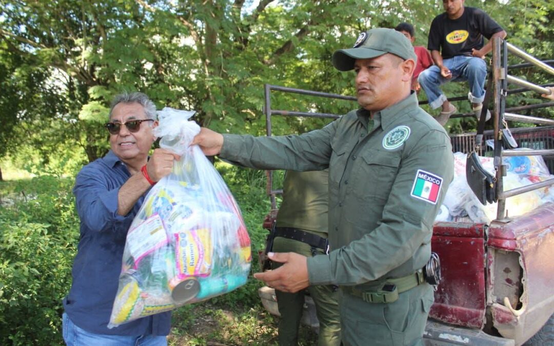 RICARDO GALLARDO ENVÍA MÁS AYUDA A FAMILIAS DE ÉBANO