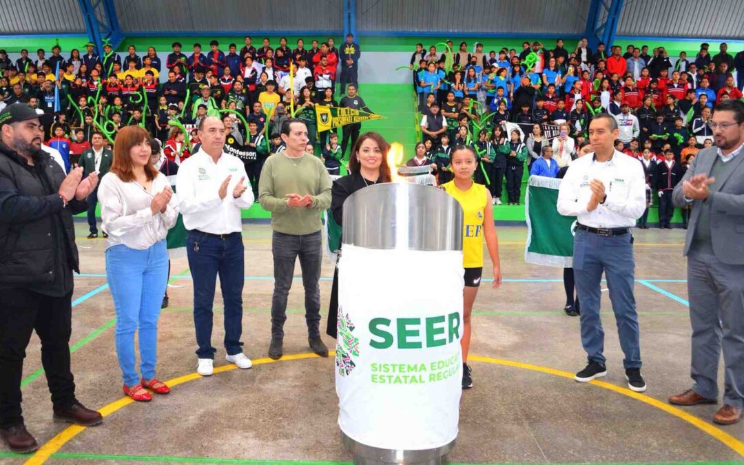 SEER INAUGURA JUEGOS DEPORTIVOS DE EDUCACIÓN BÁSICA