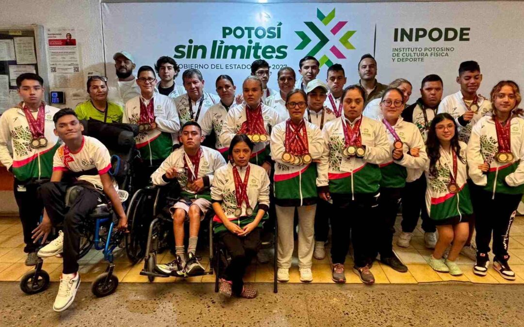 SAN LUIS LOGRA 37 MEDALLAS EN PARANATACIÓN DURANTE PARALIMPIADA NACIONAL