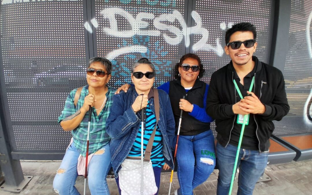 AVANZA CON ÉXITO EL CURSO TALLER «BASTÓN BLANCO» PARA PERSONAS CON DISCAPACIDAD VISUAL DEL MUNICIPIO DE TAMUÍN