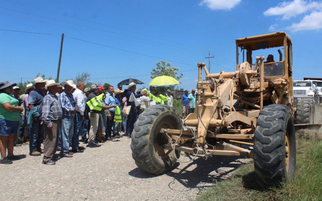 ONDEANDO BANDERAS INCIAN TRABAJOS DE REHABILITACIÓN DEL CAMINO NUEVO AQUISMÓN-SANTA MARTHA