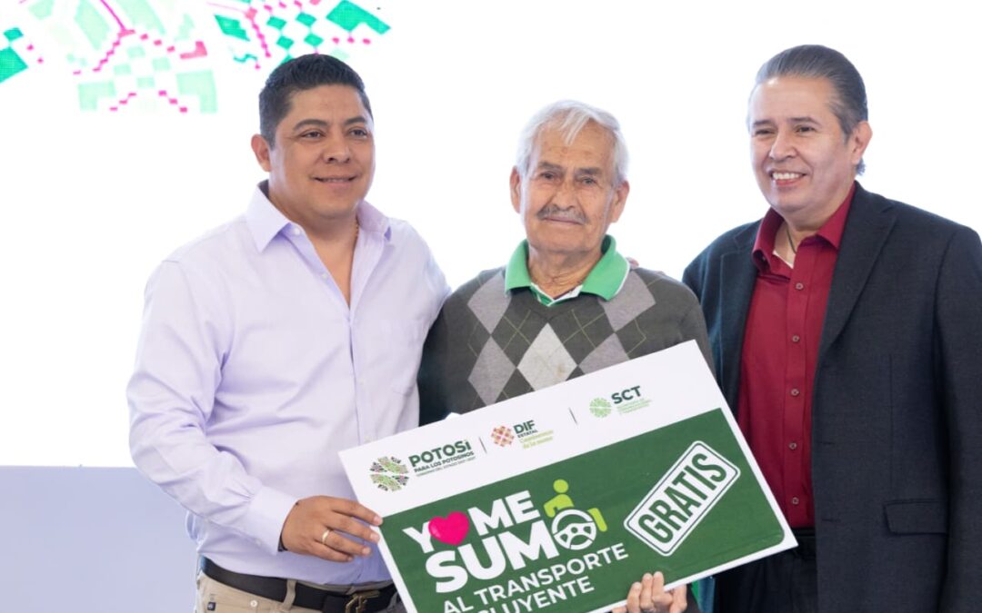 MOVILIDAD CAMBIA LA VIDA DE LAS FAMILIAS EN SAN LUIS