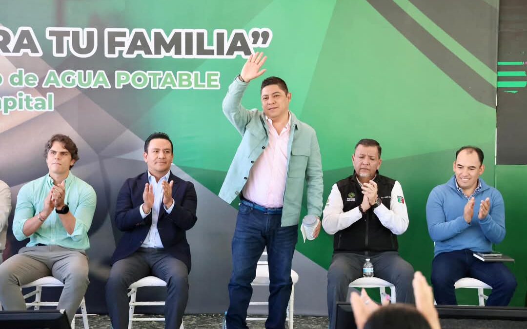 CON APOYO DEL ESTADO, FAMILIAS TENDRÁN ACCESO AL AGUA POTABLE