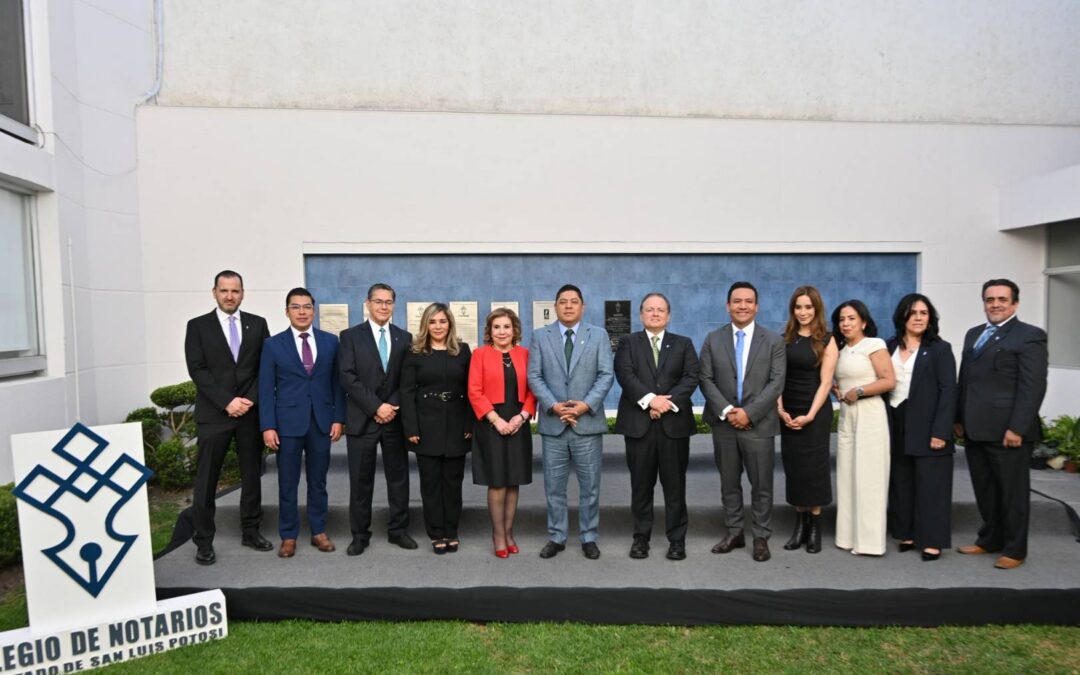 RICARDO GALLARDO REAFIRMA COMPROMISO CON EL NOTARIADO Y MÁS APOYO A LAS FAMILIAS