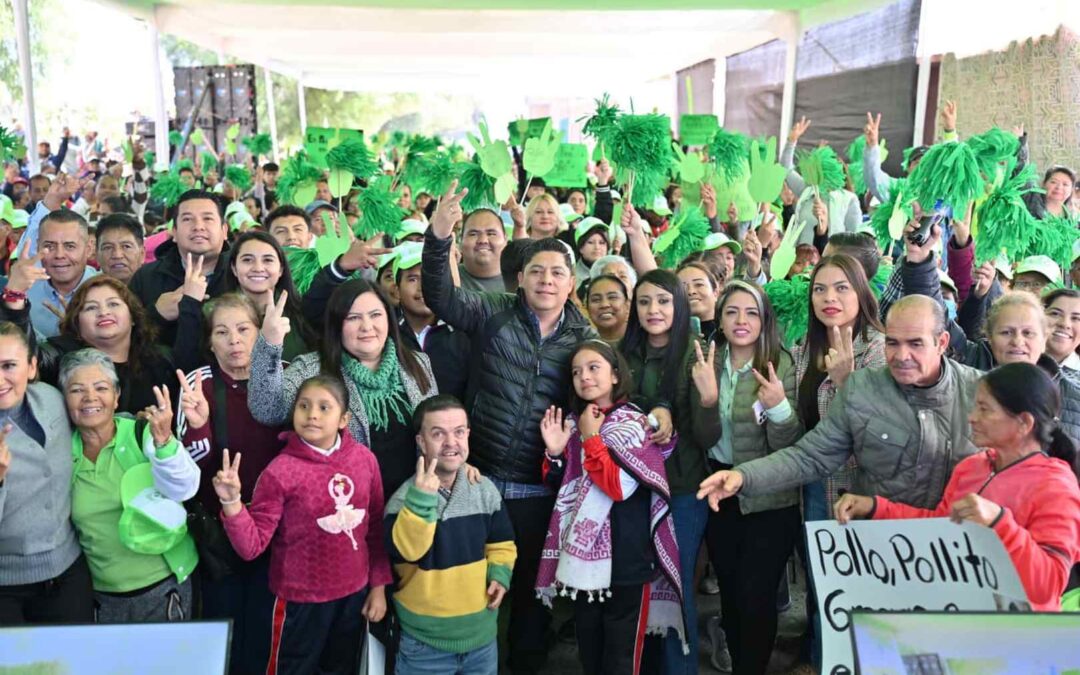 RICARDO GALLARDO INICIA Y ENTREGA INFRAESTRUCTURA PRIORITARIA EN POZOS
