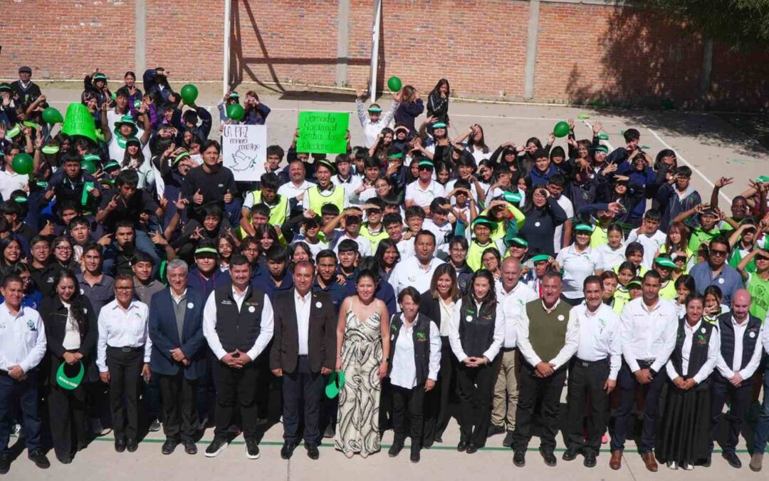 SAN LUIS POTOSÍ PARTICIPÓ EN LA JORNADA POR LA PAZ Y CONTRA LAS ADICCIONES
