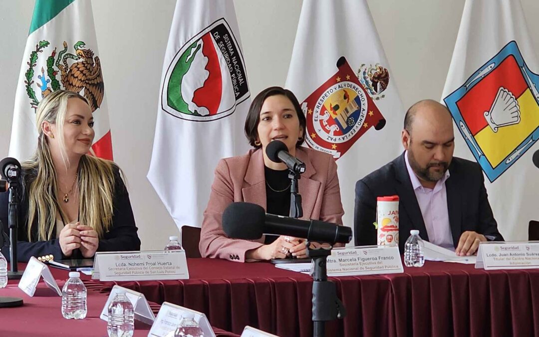 GOBIERNO DEL ESTADO VALIDA PROYECTOS DE SEGURIDAD ANTE LA FEDERACIÓN