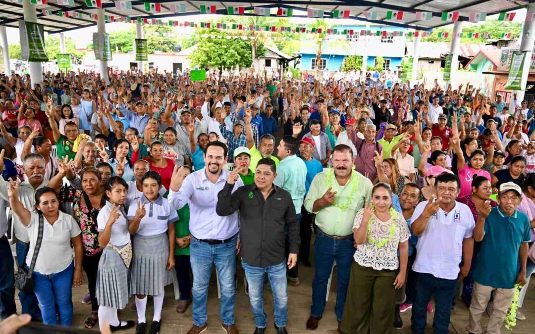 RICARDO GALLARDO CONSTRUYE OBRAS SIN LÍMITES EN LA HUASTECA SUR