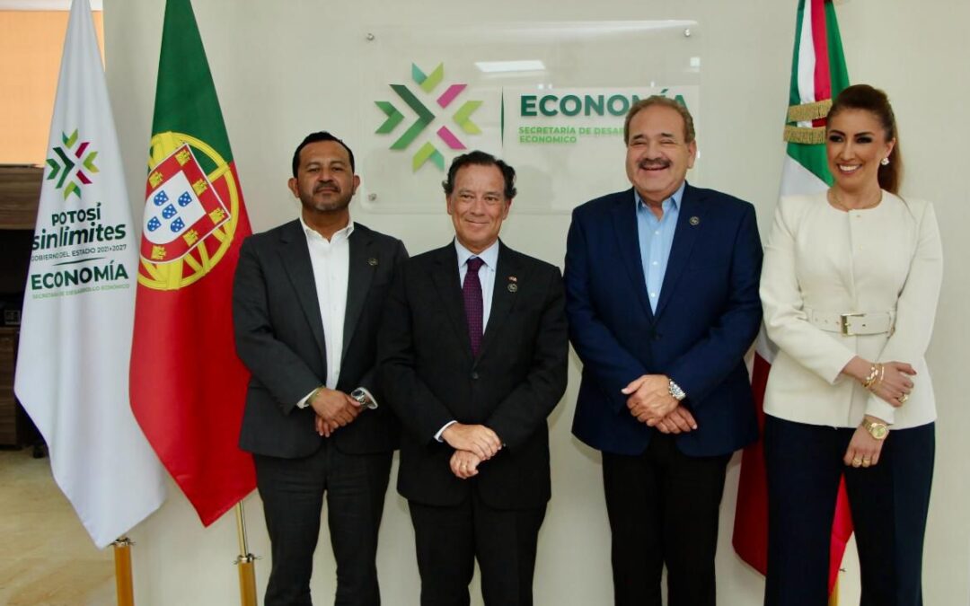 SAN LUIS POTOSÍ CONSOLIDA RELACIÓN ESTRATÉGICA CON PORTUGAL