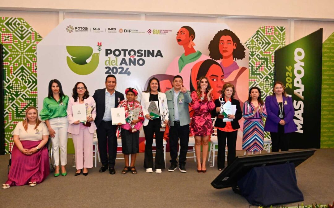 GOBIERNO ESTATAL IMPULSA RECONOCIMIENTO A MUJERES POTOSINAS