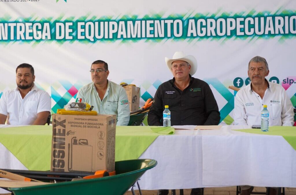 GOBIERNO DEL ESTADO IMPULSA SIN LÍMITES AL CAMPO HUASTECO