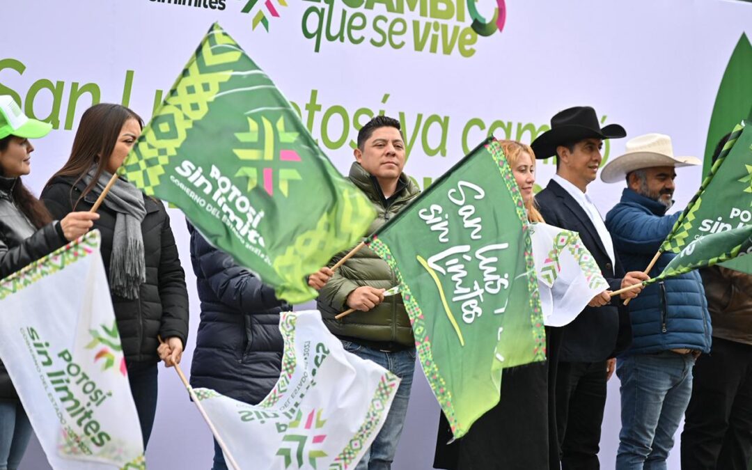 EN ALAQUINES, RICARDO GALLARDO PROMUEVE ESPACIOS RECREATIVOS Y DE VIVIENDA PARA FAMILIAS