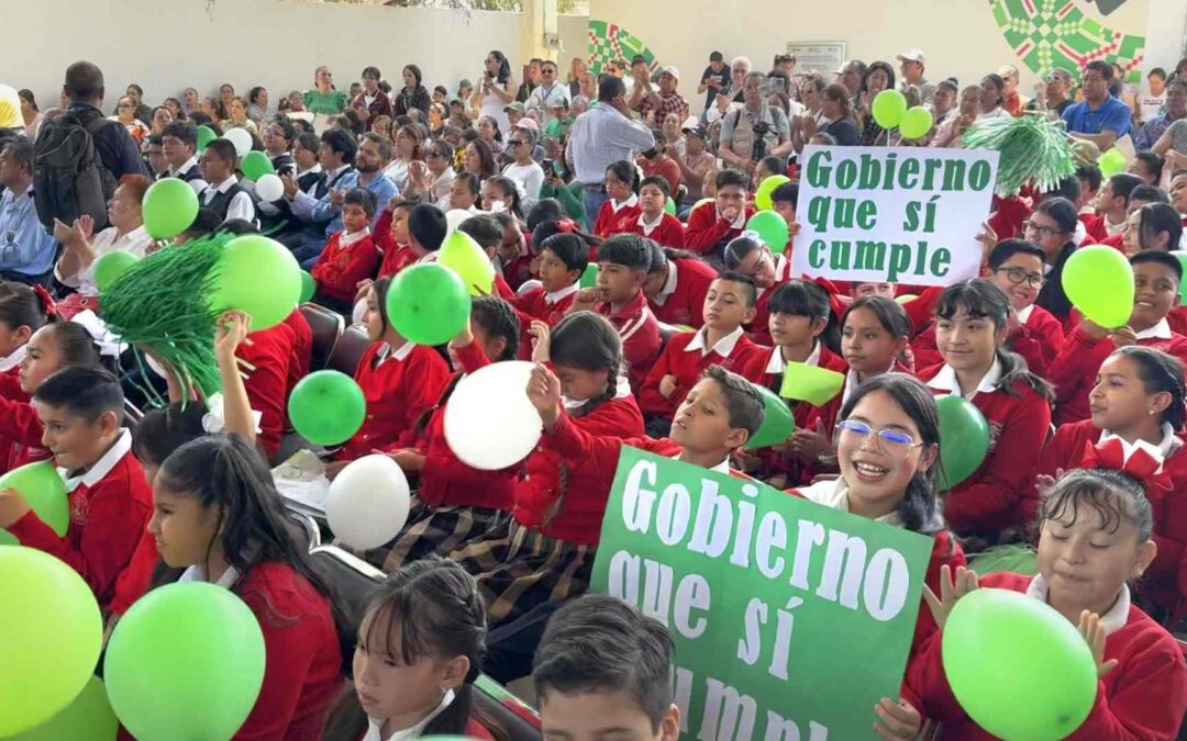 GOBIERNO ESTATAL LOGRA AVANCES HISTÓRICOS EN EDUCACIÓN