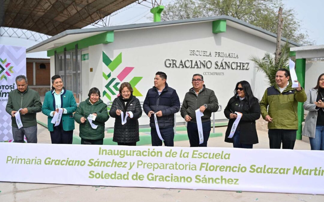 INVERTIRÁ RICARDO GALLARDO MÁS DE 600 MILLONES EN 120 ESCUELAS DURANTE 2026