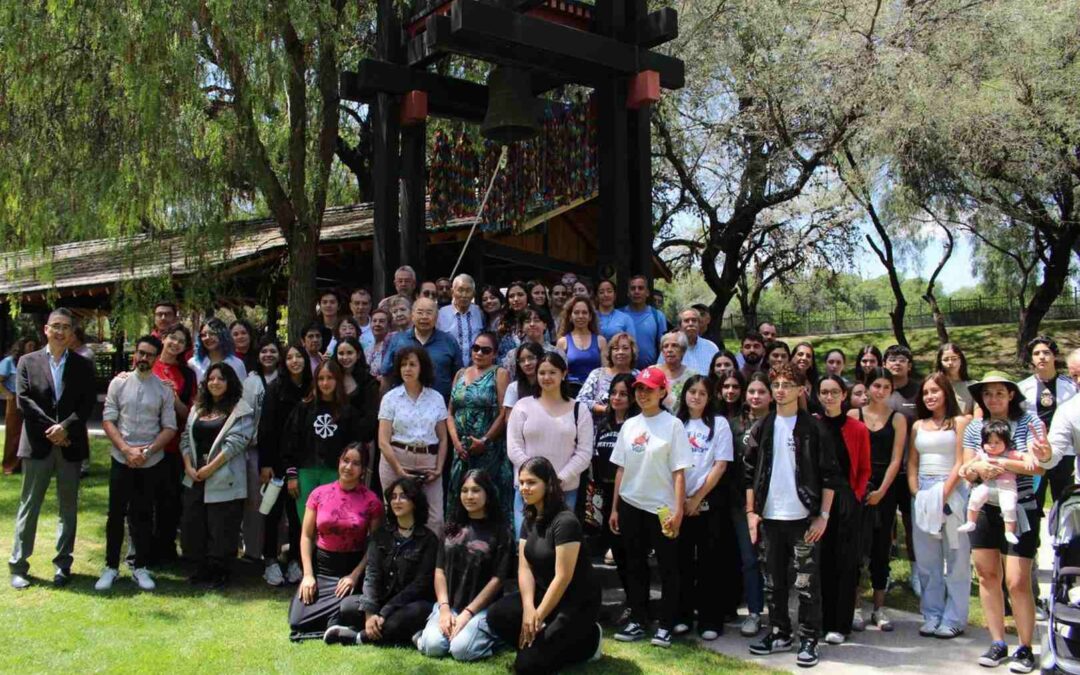 TANGAMANGA CONMEMORA EL DÍA INTERNACIONAL DE LA PAZ EN EL PARQUE JAPONÉS