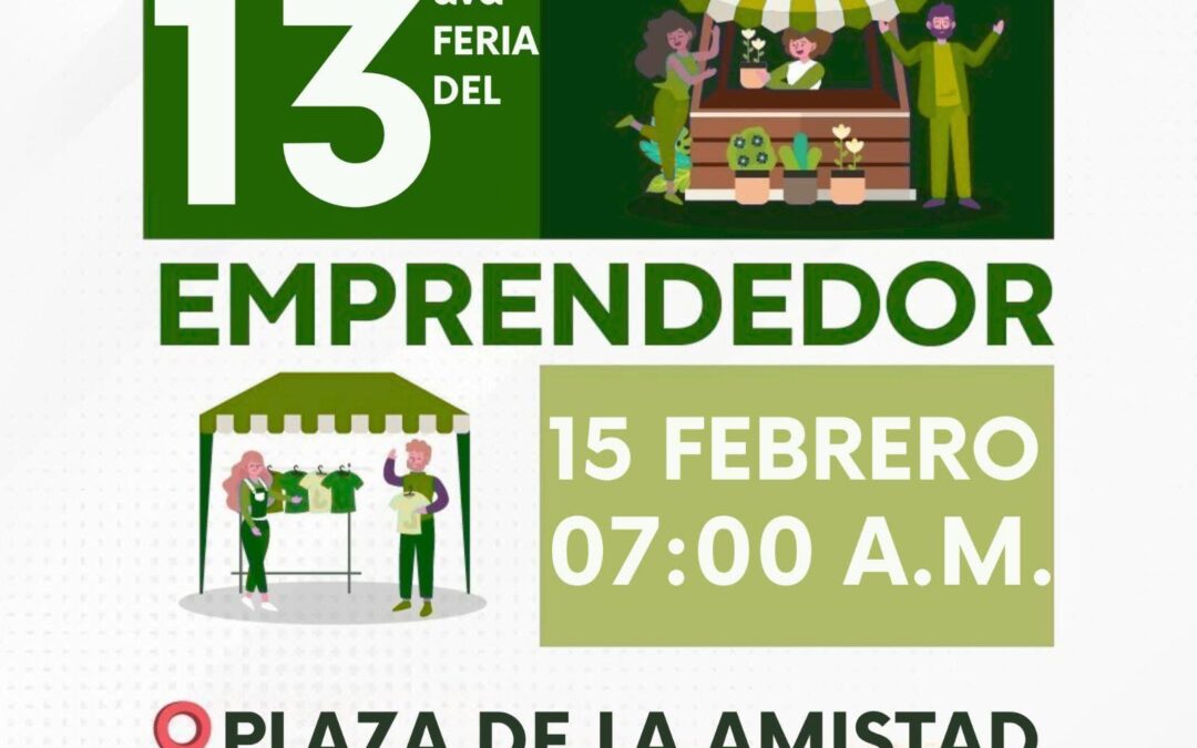 PARA APOYAR EL COMERCIO INSTALARAN LA FERIA DEL EMPRENDEDOR EN TAMUÍN