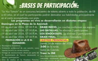 ✅¡Gran Casting: La Voz Tamuín! 🎤