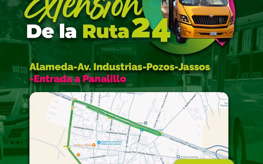 ESTADO DA A CONOCER LA NUEVA RUTA 24