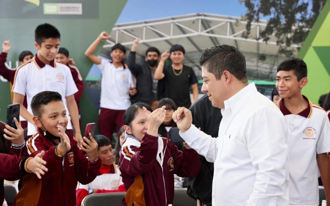 RICARDO GALLARDO IMPULSA LA INFRAESTRUCTURA EDUCATIVA EN SAN LUIS POTOSÍ
