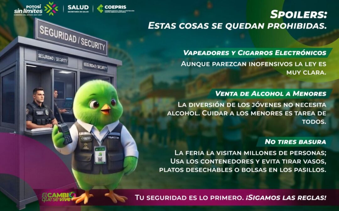 PROMUEVEN MEDIDAS SANITARIAS PARA UNA FENAPO SEGURA