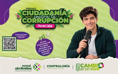 JÓVENES UNIVERSITARIOS PODRÁN GANAR HASTA 10 MIL PESOS CON PODCAST ANTICORRUPCIÓN