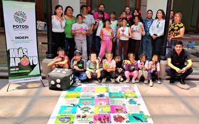 NIÑEZ DE PUEBLOS ORIGINARIOS DISFRUTA VERANITO COMUNITARIO