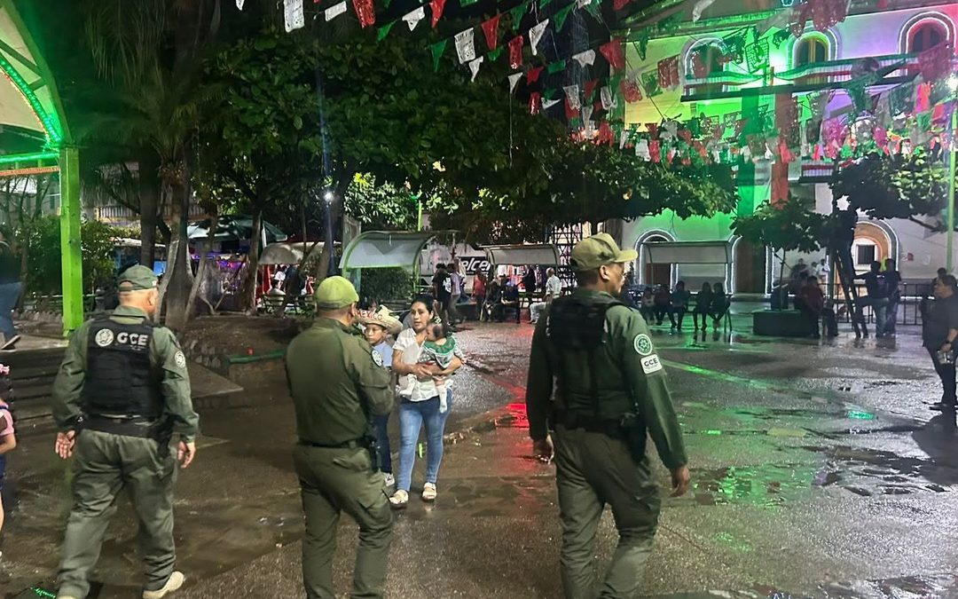 SSPCE DESPLIEGA OPERATIVO ESPECIAL POR FIESTAS PATRIAS EN LOS 59 MUNICIPIOS