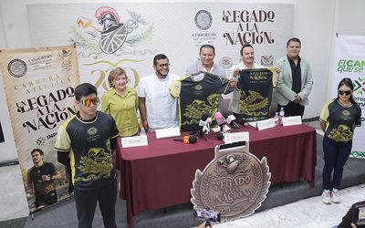 SE ABRE EL REGISTRO DE PARTICIPANTES PARA LA CARRERA ATLÉTICA “UN LEGADO A LA NACIÓN” CON MOTIVO DEL BICENTENARIO DE LA CONSTITUCIÓN DEL ESTADO DE SAN LUIS POTOSÍ.